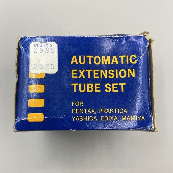 VTG PRO Automatic Extension Tube Set for Pentax Praktica Yashica Edixa Mamiya - Picture 4 of 8